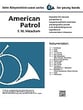 American Patrol Concert Band sheet music cover